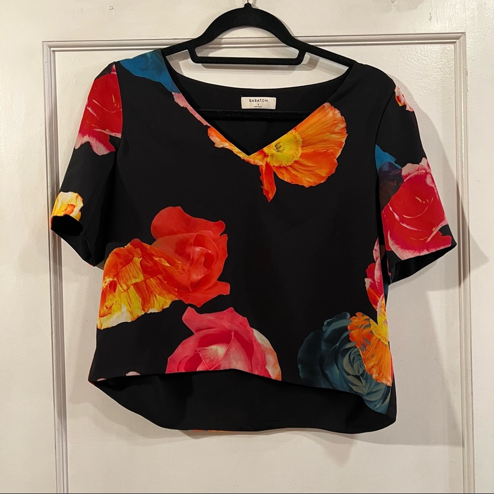 ARITZIA Babaton Randy Blouse - Floral - Picture 6 of 9